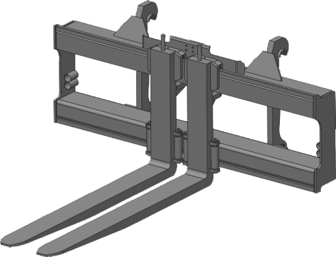 Hydraulic Pallet Fork Frame